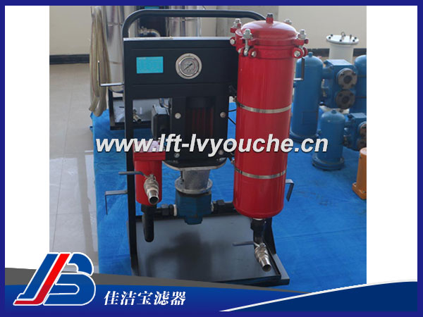 LYC-350*10B高精液壓油過濾小車
